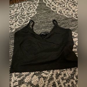 black tank top
